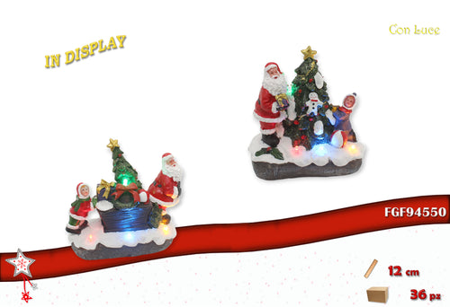 Paesaggio Luminoso Natalizio Assortito