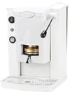 Faber piccola slot basic - macchina per caffe con pressacialda in ottone - telaio in metallo bianco e frontale in policarbonato bianco - FABNSMPBIABBAS