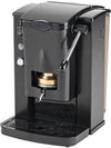 Faber piccola slot basic - macchina per caffe con pressacialda in ottone - telaio in metallo nero e frontale in policarbonato nero - FABNSMPNERNBAS