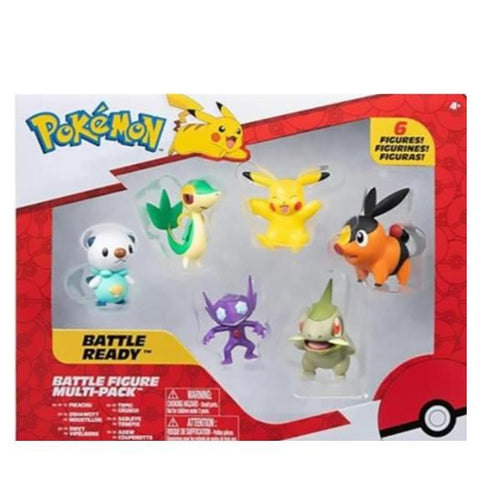 Pkmn battle figure 6pers dlx ass.4 - PK060400
