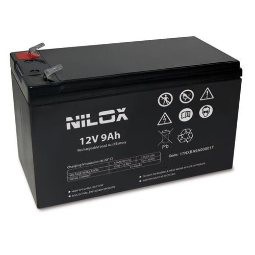 Nilox batteria di ricambio per ups 9ah a 12v - 17NXBA9A00001T