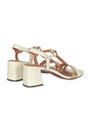 CHIE MIHARA Chie Mihara - Sandali - 451138 - Latte/Oro da donna
