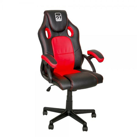 MX12 KOR Sedia da gaming per PC Seduta imbottita Nero, Rosso