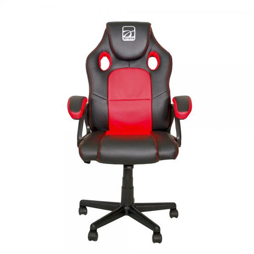 MX12 KOR Sedia da gaming per PC Seduta imbottita Nero, Rosso