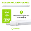 SHANYAO - PLAFONIERA STAGNA LYDIA 120CM 36W N