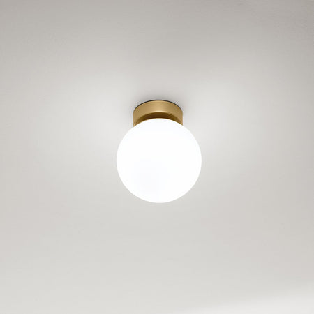 Applique In Metallo Contemporanea Maga Oro 1 Luce E14