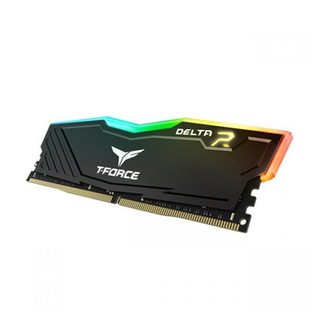 Team Group DELTA TF3D416G3600HC18JDC01 memoria 16 GB 2 x 8 GB DDR4 3600 MHz (Team T-Force Delta RGB 16GB Kit [2 x 8GB], DDR4, 3600MHz [PC4-28800], CL18, XMP 2.0, DIMM Memory, Black)