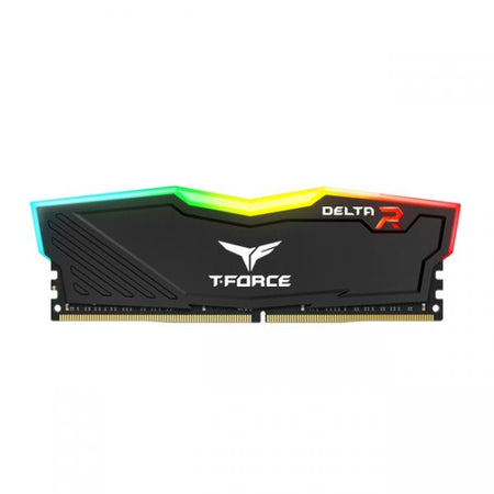 Team Group DELTA TF3D416G3600HC18JDC01 memoria 16 GB 2 x 8 GB DDR4 3600 MHz (Team T-Force Delta RGB 16GB Kit [2 x 8GB], DDR4, 3600MHz [PC4-28800], CL18, XMP 2.0, DIMM Memory, Black)