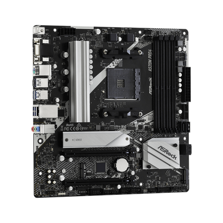 Asrock A520M Pro4 Socket AM4 micro ATX (ASRock A520M Pro4 - bundkort - micro-A)