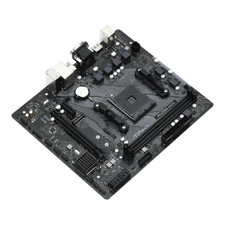 Scheda Madre Asrock A520M-HVS - Supporto Cpu Amd A4 - Supporto Ram 2x DDR4 - Hdmi, D-Sub - 4x USB 3.1 - GLan - Micro Atx