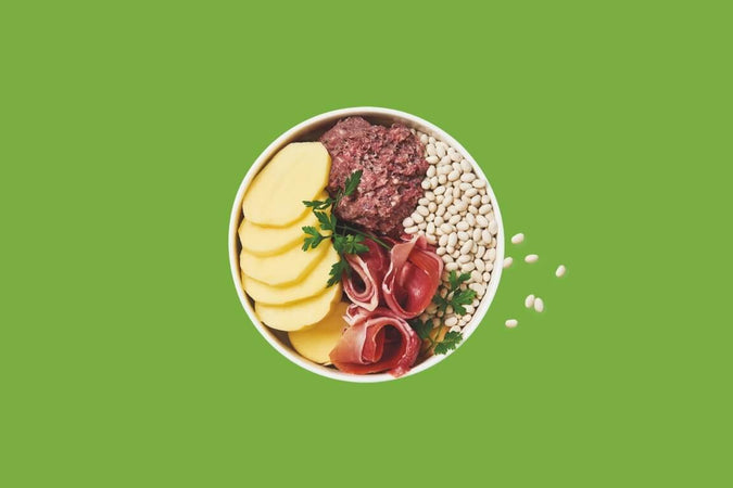 Lily's Kitchen Great British Breakfast con Salsiccia di Cervo e Uova per Cani Adulti 400gr