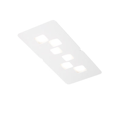 Plafoniera Gea Luce BILBAO PM GX53 LED bianco lampada soffitto moderna