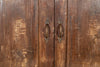 Biscottini Finestra finestrina grata porta in legno massello e in ferro antica e vecchia con telaio da interno o da esterno