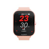 Smartwatch buytech by-alfa-pk cassa rosa con cinturino silicone rosa