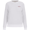 Guess Jeans felpa bianca Mini logo AMERICA SWEAT W4YQ07KC811G011 Felpe Guess Jeans