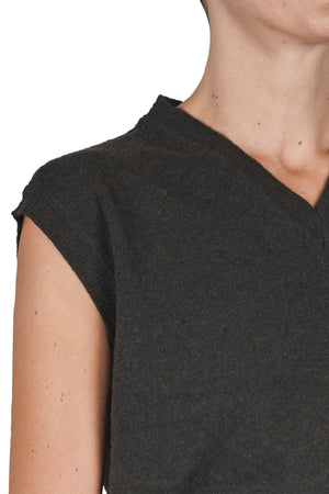 DANIELE FIESOLI COLLEZIONE_01 Daniele Fiesoli Collezione_01 - Gilet - 460466 - Moro da donna