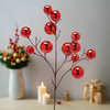 Ramo decorativo con sfere per decorazioni e composizioni floreali h 53 cm