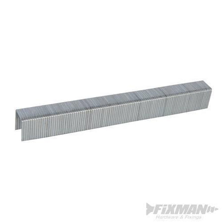 Punte metalliche 10J per graffatrici manuali pneumatiche ed elettriche Fixman 5000pezzi Fixman