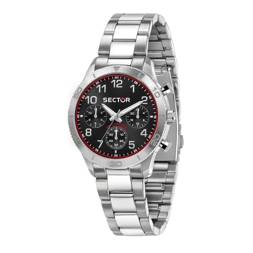 Orologio SECTOR ragazzo 270 multi funzione acciaio / nero