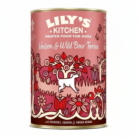Lily's Kitchen Venison con Cervo e Cinghiale per Cani Adulti 400gr