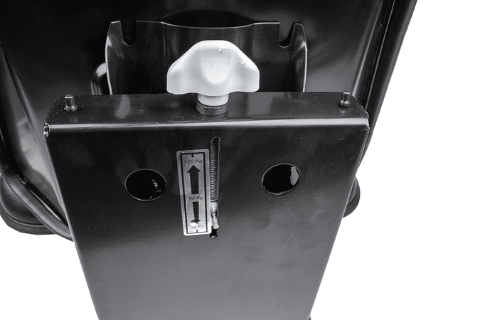 Sedile per trattore in sky con molleggio verticale regolabile