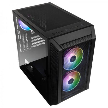 Kolink Citadel Mesh RGB e' un case mini tower con supporto per schede madri micro ATX e 4 slot di espansione