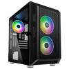 Kolink Citadel Mesh RGB e' un case mini tower con supporto per schede madri micro ATX e 4 slot di espansione