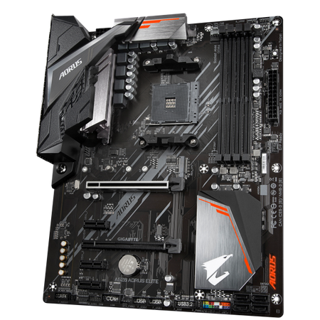 Gigabyte A520 AORUS ELITE - 1.0 - Scheda madre - ATX - Socket AM4 - Chipset AMD A520 - USB 3.2 Gen 1, USB 3.2 Gen 2 - Gigabit LAN - Grafica integrata (CPU richiesta)