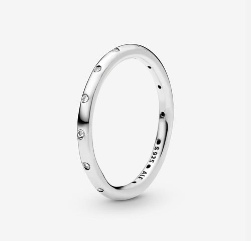 Pandora Anello a fascia scintillante semplice