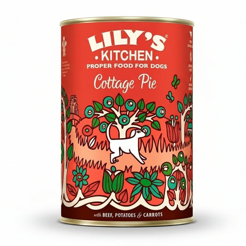 Lily's Kitchen Cottage Pie con Manzo e Patate per Cani Adulti 400gr