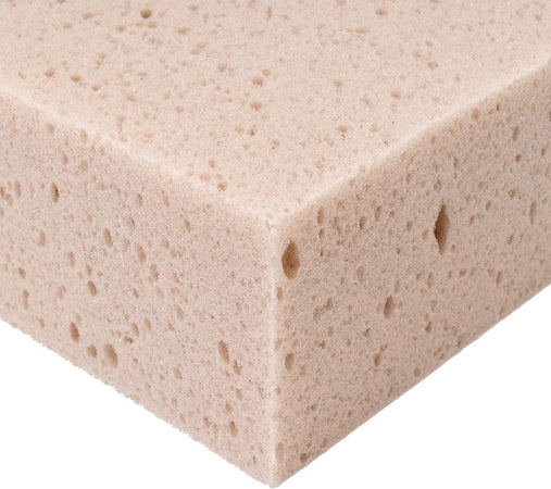 Spugna in poliestere per la pulizia e le finiture, colore tabacco