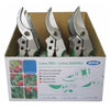 DisplayBox 12 Forbici da Potatura 205 mm 72900 Lama in Acciaio e Manici in Alluminio Ama
