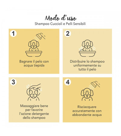 Yuup Shampoo per Cani Cuccioli e Pelli Sensibili 250ml