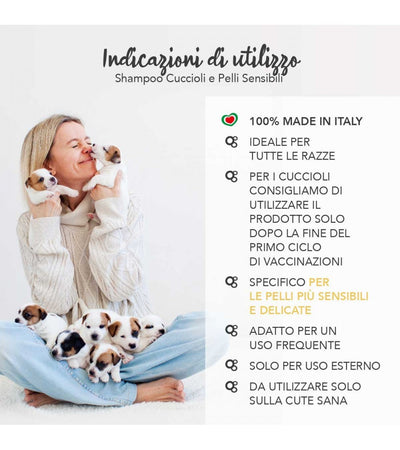 Yuup Shampoo per Cani Cuccioli e Pelli Sensibili 250ml