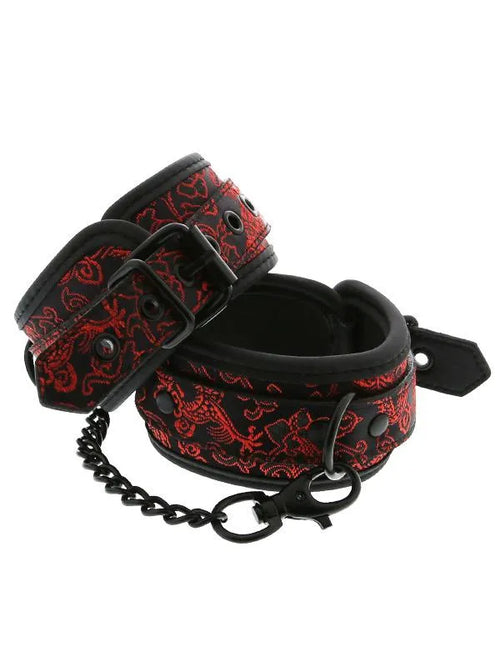 Blaze - Cavigliere Deluxe Nylon Nero Rosso