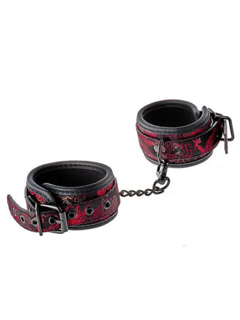 Blaze - Cavigliere Deluxe Nylon Nero Rosso