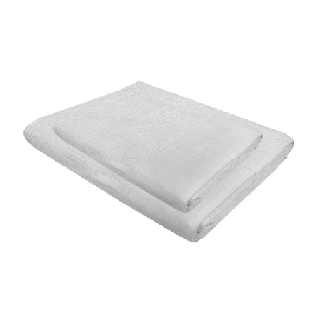Asciugamani Trussardi Overlogo Coppia in Puro Cotone Viso e bidet