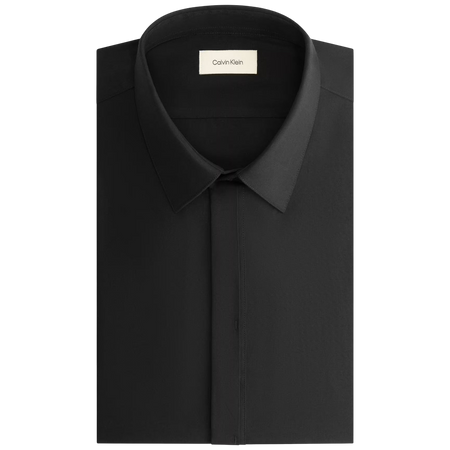 Calvin Klien camicia nera extra slim LV019EU0600CM