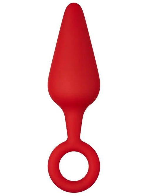 F-10 - Plug con Anello Rosso Large