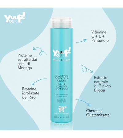 Yuup Shampoo Controlla Odore per Cani e Gatti 250ml