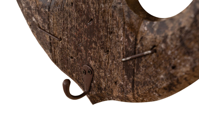 Biscottini Ancora in legno massello L40XPR7XH51 CM effetto antico dipinto Offerta