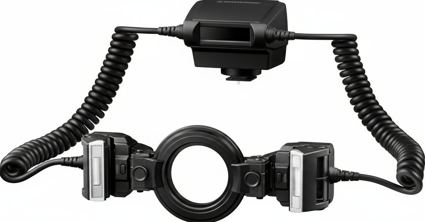 Olympus S-TF8 Macro Flash, Nero