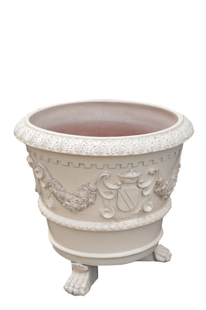 Biscottini Biscottini Orcio Toscano smaltato invecchiato terracotta artigianale resistente