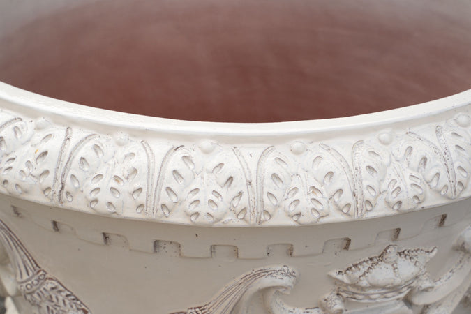 Biscottini Biscottini Orcio Toscano smaltato invecchiato terracotta artigianale resistente