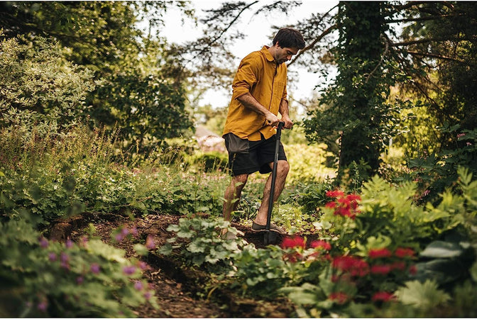 Trapiantatore "Ergo" da giardino attrezzo adatto per piantare bulbi e piante