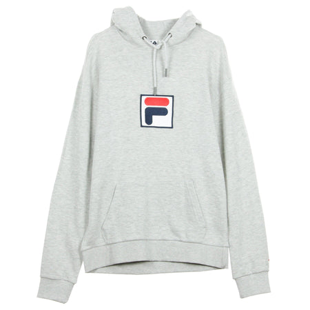 FILA Felpa Cappuccio Uomo Shawn 2.0 Light Grey Melange da uomo