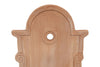 Biscottini Fontana a muro da parete da appendere in Terracotta 100% Made in Italy Lavorata a Mano