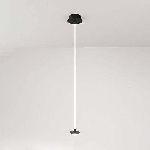 Sospensione Contemporanea Hunter Metallo Nero Led Integrato 5W