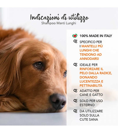 Yuup Shampoo Manti Lunghi per Cani 250ml