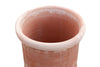 Biscottini VASO CONCA INVECCHIATA, IN TERRACOTTA TOSCANA 100% MADE IN ITALY INTERAMENTE LAVORATA A MANO L62XPR62XH50 CM